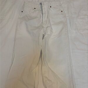 Zara white jeans